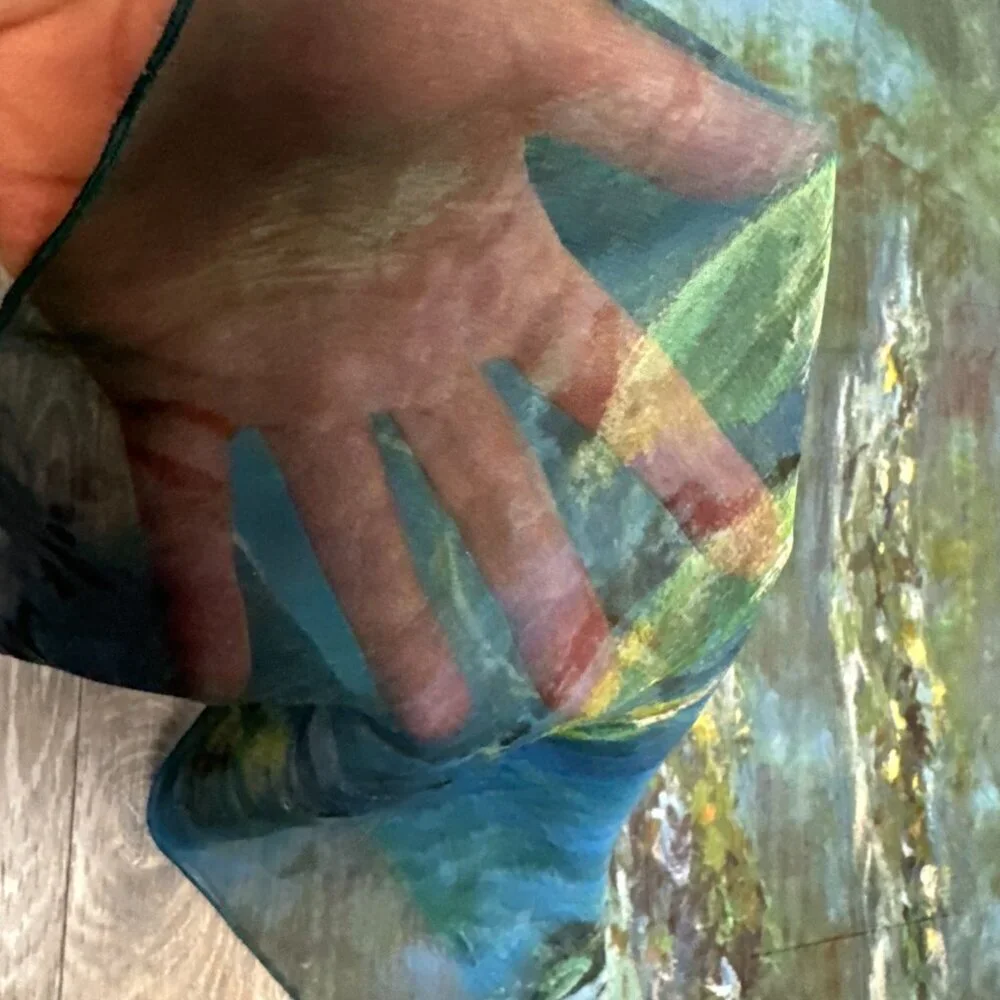 Claude Monet  Painting 1906s  Scarf 35
